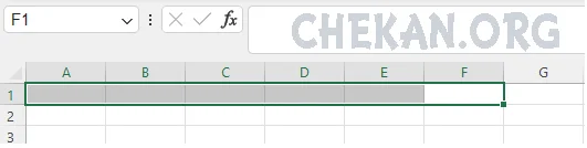 آموزش تنظیم تغییر فونت  در اکسل  -Font Name in Excel