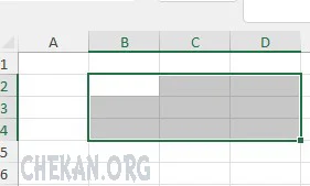 ٍExcel Format Borders-تنظیم حاشیه ها در اکسل -تنظیم مرزها در اکسل- انواع حاشیه ها در اکسل- انواع Borders در اکسل – تنظیم رنگ برای حاشیه ها  در اکسل– تنظیم رنگ برای 