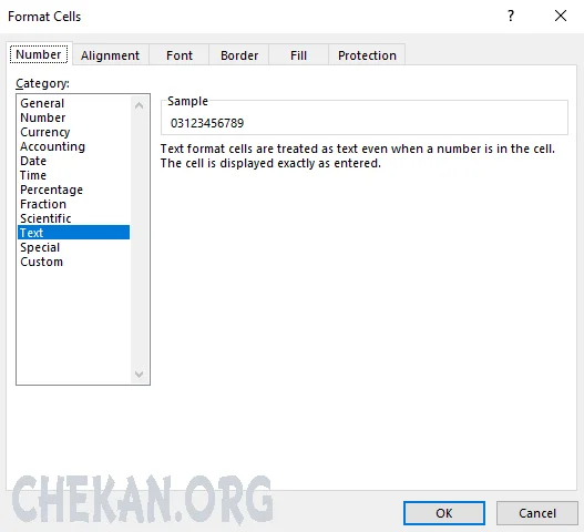 Format Number In Excel- فرمت داده ها در اکسل -دسترسی به فرمت داده ها د اکسل