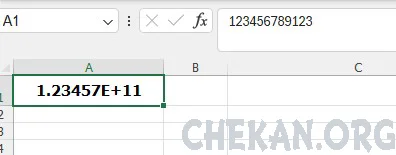General Format In Excel- فرمت داده جنرال در اکسل-فرمت داده General  در اکسل -دسترسی به فرمت داده ها د اکسل